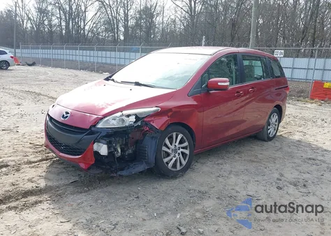 2015 Mazda Mazda5 Sport из США, поврежденный, VIN JM1CW2BL0F0178773